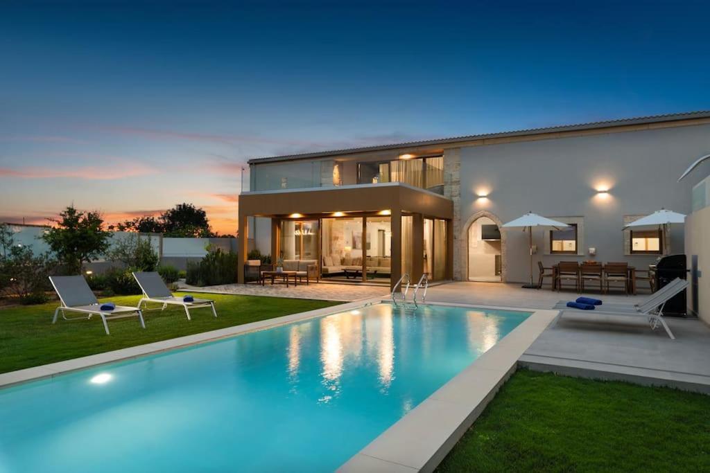 Amare Chania Luxury Residence Sztérnesz Kültér fotó